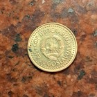 1985 Yugoslavia 2 Dinara Coin -  b6864