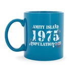 Jaws Amity Island Population Ceramic Mug   Holds 20 Ounces