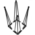 20  Hairpin Coffee Table Legs Metal 4 Pack 3 Rod Furniture Desks Legs For Diy Us