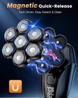 Vylto 7d Head Shaver For Bald Men  5-in-1 Ipx7 Wet dry Electric Razor
