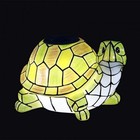 Solar Turtle Statue Hand-painted Garden Outdoor Yard Decor Led Lamp Night Light