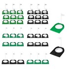  Professional Golf Putting Practice Aid - Plastic Green Training Mat   Flag