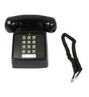 Cortelco 2500 Basic Single Line Desk Phone  black new 