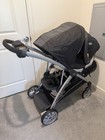 Chicco Bravofor2 Standing sitting Double Stroller - Iron  black grey   New