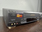 Sony Slv-ax10 Vcr Vhs Player 4-head Hi-fi Video Cassette Recorder-  tested 