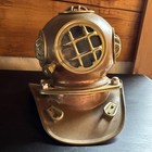 Copper Brass Scuba Deep Sea Diving Helmet Replica Steampunk Marine Decor