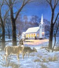 Sunsout Jigsaw Puzzle  500 Pc  Bh70402  A Midnight Clear  Vintage New   Sealed