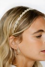 Wovowovo Pearl Headbands For Women 8 Pack  White 1 Count  pack Of 8   Type A