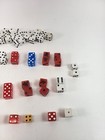 Large Lot Of Vintage Dice 63 Dice