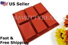 Rectangle Silicone Soap Making Molds Baking Diy Mold For Cake Bakeware Us Seller