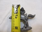 Vtg Pewter Rocking  Pegasus Horse Figurine 2  Tall