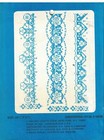 712 Vogart Embroidery Hot Iron Transfer Flowers Heart Floral Cross Stitch Oop 