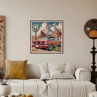 Car Diamond Painting Kits For Adults  Diamond Art Kits For Beginners  Diy 5d Dia