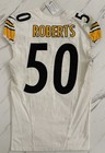 Elandon Roberts Game Used Worn Unwashed Steelers Jersey - Team Coa   Photomatch