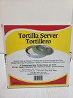 2001 Gessner Tortillero Tortilla - Blue Melamine Warmer Server With Lid