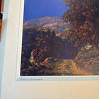 Maxfield Parrish Valley Of Enchantment Lg Print  Intact Calendar  Brown Bigelow