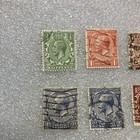 7 Used Vintage British George V Stamps Lot  1911-1936   1 Ships- A Deal- Look 