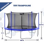 Upper Bounce 15  Trampoline  enclosure Set