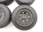 New 4x Traxxas Slash Modified Late Model 1 10 Sct Hoosier Dirt Oval Tires Wheels