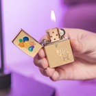 Zippo Liftoff Design High Polish Brass Windproof Lighter  254b-125566