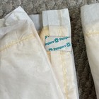 Vintage 60s 70s Pampers Disposable Diapers White Plain Very Rare Infant Size X2