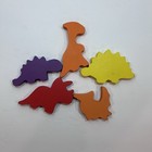 Melissa And Doug Chunky Dinosaur Dino Puzzle Pieces Lot Of 5 Replacement Parts