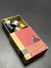 Vintage Dennison s Silk Thread Miniature Sewing Library Book Box 5 Spools