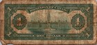 1917 Dominion Of Canada  1 One Dollar Note Ottawa - Well Circulated