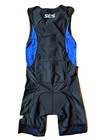 Sls3 Men   s Triathlon Suit  sleeveless Tri Kit  Fx Skin-suit zipper men   s Small