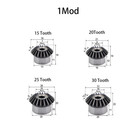 1 1 5 2 2 5 3 4 Mod Bevel Gear 15t-30t Transmission Gears 90  1 1 Pairing Metal