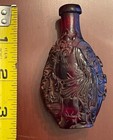 Chinese Antique Hand Carved Snuff Bottle Beautiful Workmanship