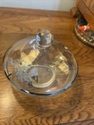 Vintage Silver City Flanders Poppy Sterling Silver Overlay Lid Candy Dish