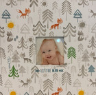 New C  R  Gibson Little Man Forest Fox Baby Memory Book First 5 Years 