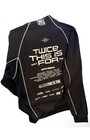 Twice This Is For World Tour Unisex Track Jacket Black White Large Full Zip Logo