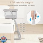 Infans Baby Bedside Bassinet  Over-bed Baby Bassinet With Adjustable Height  