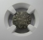 Portugal  Sancho I  Mealha  1 2 Dinheiro   Very Rare