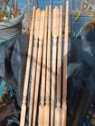 Unpainted  Oak     Wooden 37- 3 4   Spindle