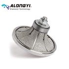 B25 1  Diamond Hand Profile Wheel Router Bit Half Profiler Wheel