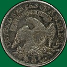 1837 Large 5c Capped Bust Half Dime Choice Extremely Fine Xf  Coin  38470