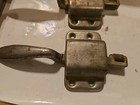 Vintage Antique Industrial  Ice Chest  Latch  Left Side