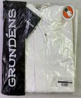 Grundens Men s Brigg 44 Hooded Rain Jacket-white-size  L
