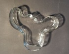 Alvar Aalto 5 1 2-inch Clear Glass Tray For Iitala Finland