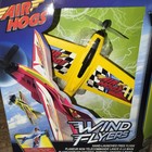Air Hogs Wind Flyers  Yellow   Aircraft Airplane Free Flying Launched Plane Nib