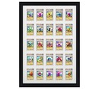 Bgs Graded Card Frame Display Holds 25 Slabs  Uv Protection  optional  Tcg Mtg