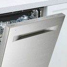 Midea 24  Top Control Dishwasher Mdt24p3cst 47 Dba 3rd Rack Stainless Steel