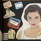 Packed Vtg Scrapbook From 1940s-60s Featuring 70 Pages Of Advertisements