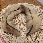 Genuine Fox Fur Collar Piece 27 In   Natural   Super Soft