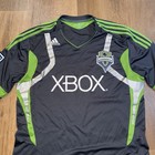 Seattle Sounders Fc Jersey Adidas 2011 Vtg Gray Shale Mls Soccer Mens Large