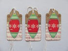 Handmade Christmas Holiday Gift Tags With Ties 21 To-from Hang Tags Gift Set