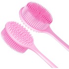 Long Handle Bath Body Brush Soft Back Shower Exfoliating Skin Scrubber Massager
